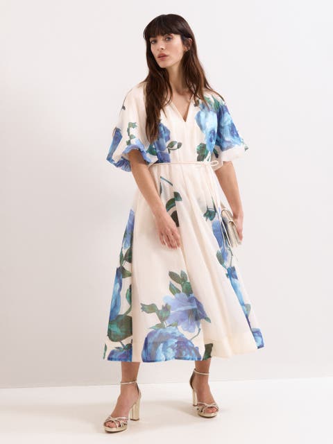 Adeline Floral Midi Dress