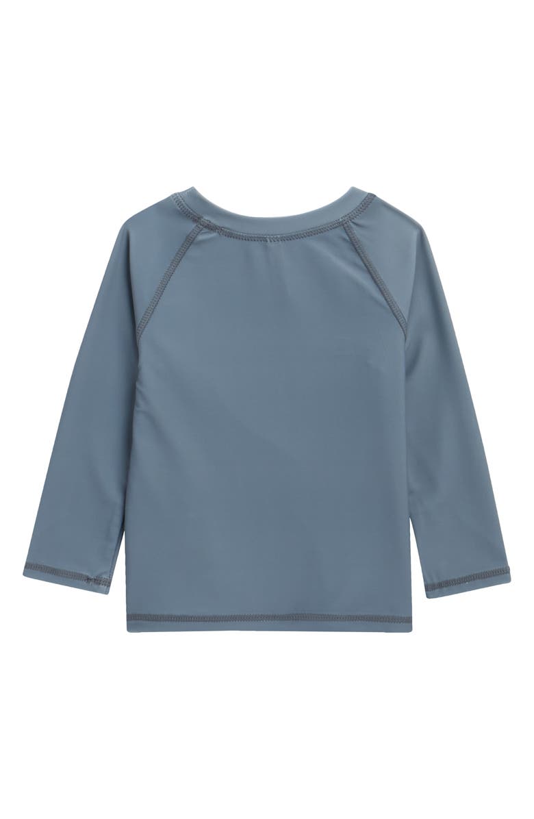 QUINCY MAE Raglan Sleeve UPF 50+ Rashguard, Alternate, color, Ocean
