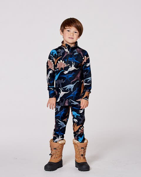 Two-Piece Thermal Underwear Set Dinosaur (Little Kid & Big Kid)