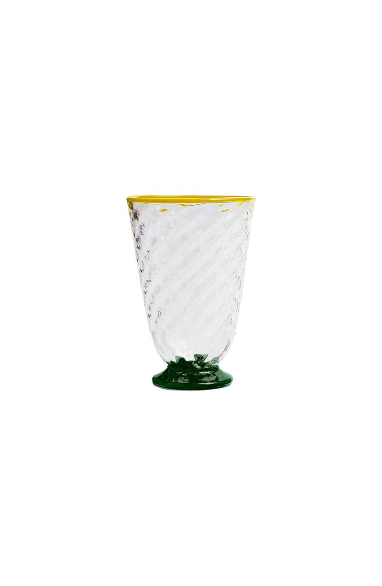 La DoubleJ Quilted Glasses Set Of 4, Alternate, color, Quilted Mixed Colors