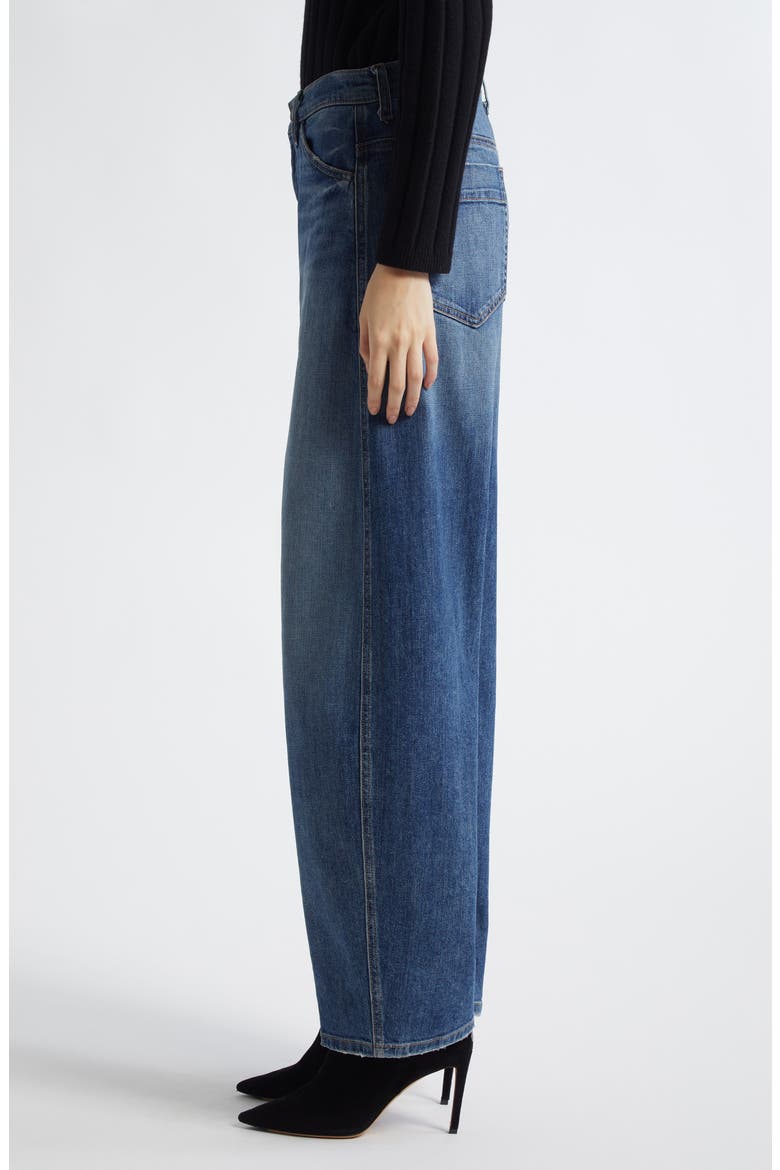 Tribeca Barrel Leg Jeans, Alternate, color, CLASSIC WASH