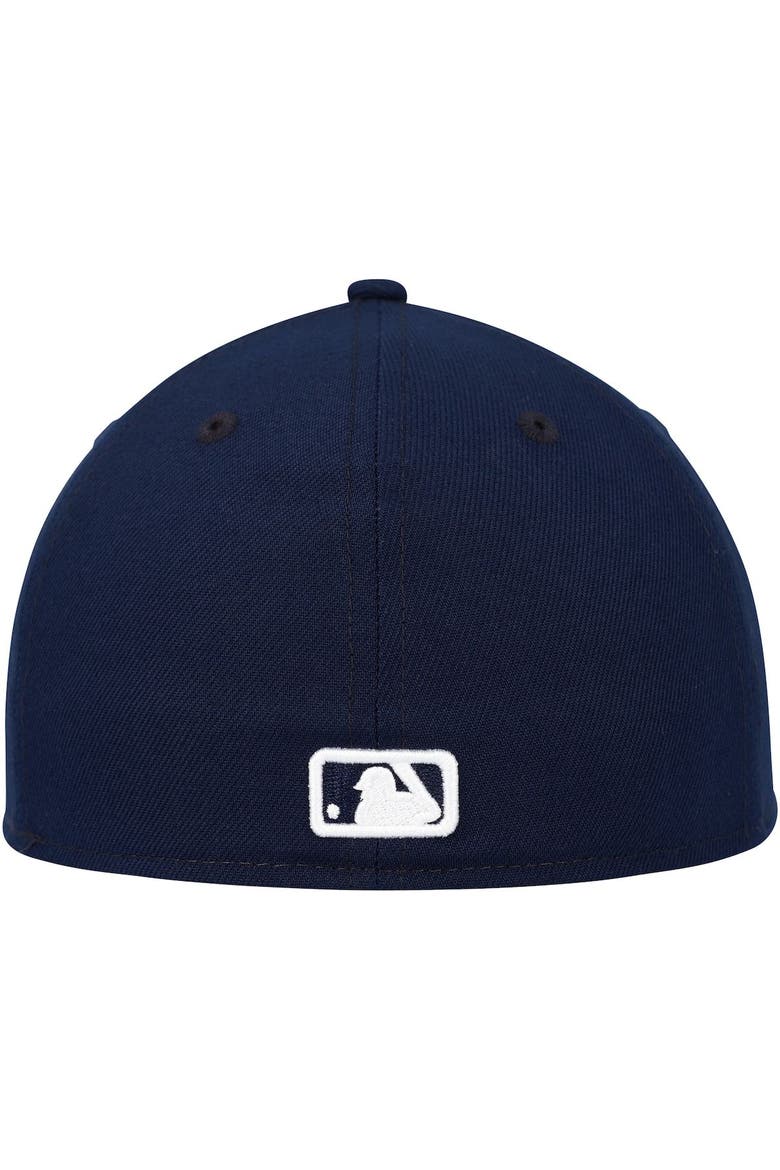 Men's New Era Navy New York Yankees Oceanside Low Profile 59FIFTY Fitted Hat, Alternate, color, Navy