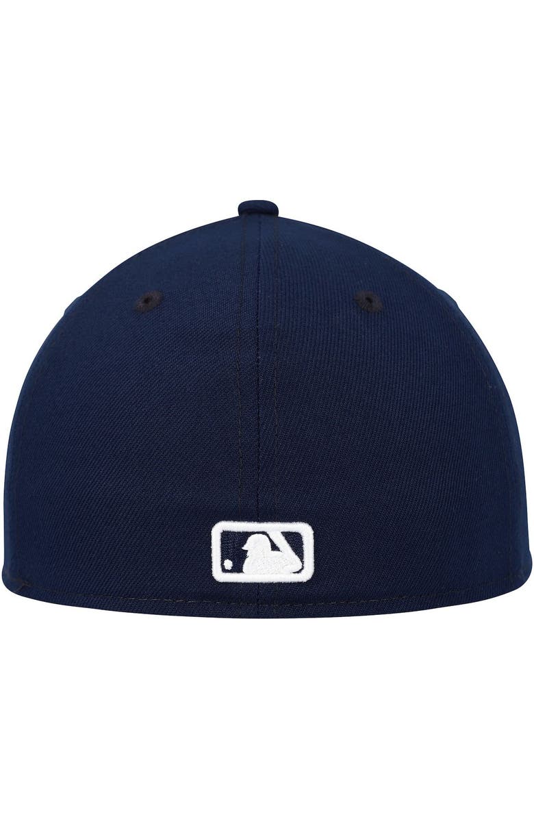 New Era Men's New Era Navy New York Yankees Oceanside Low Profile 59FIFTY Fitted Hat, Alternate, color,