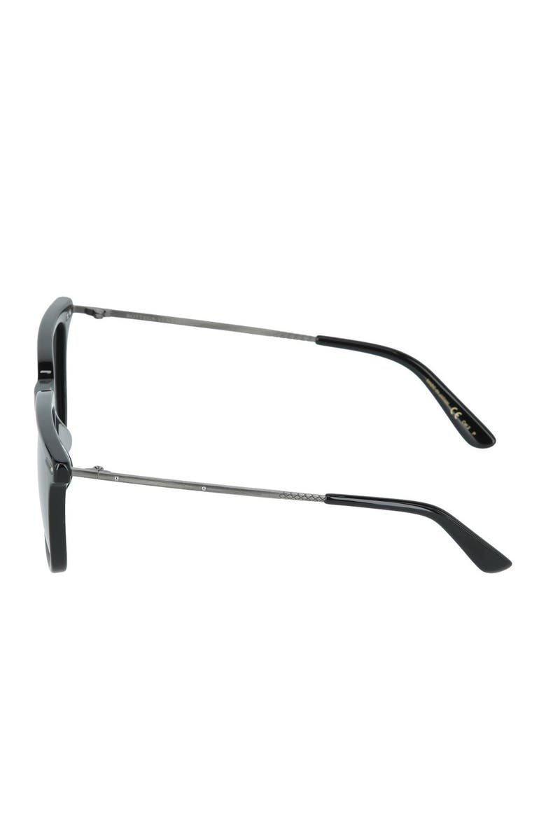 Bottega Veneta 53mm Square Sunglasses, Alternate, color, 