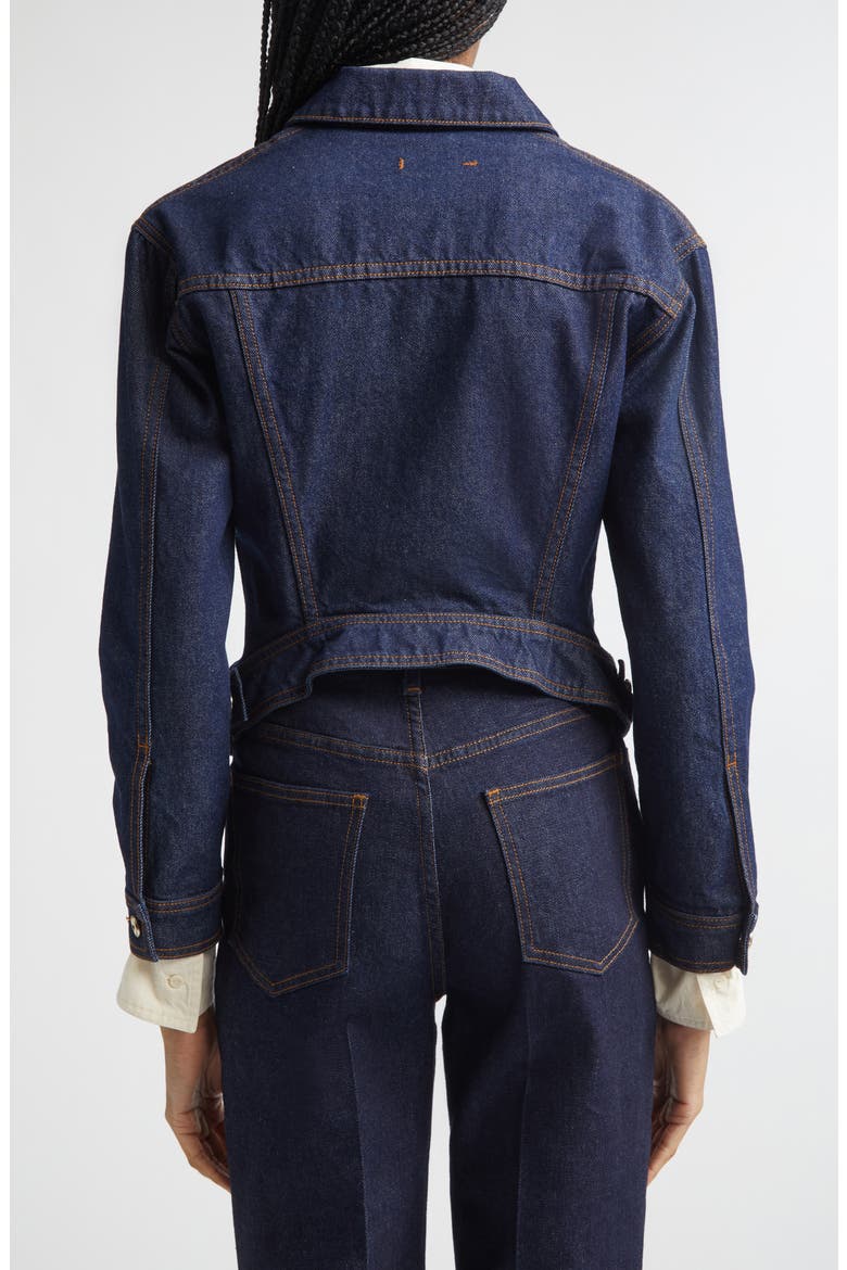 Hitch Denim Trucker Jacket, Alternate, color, SABLE WASH