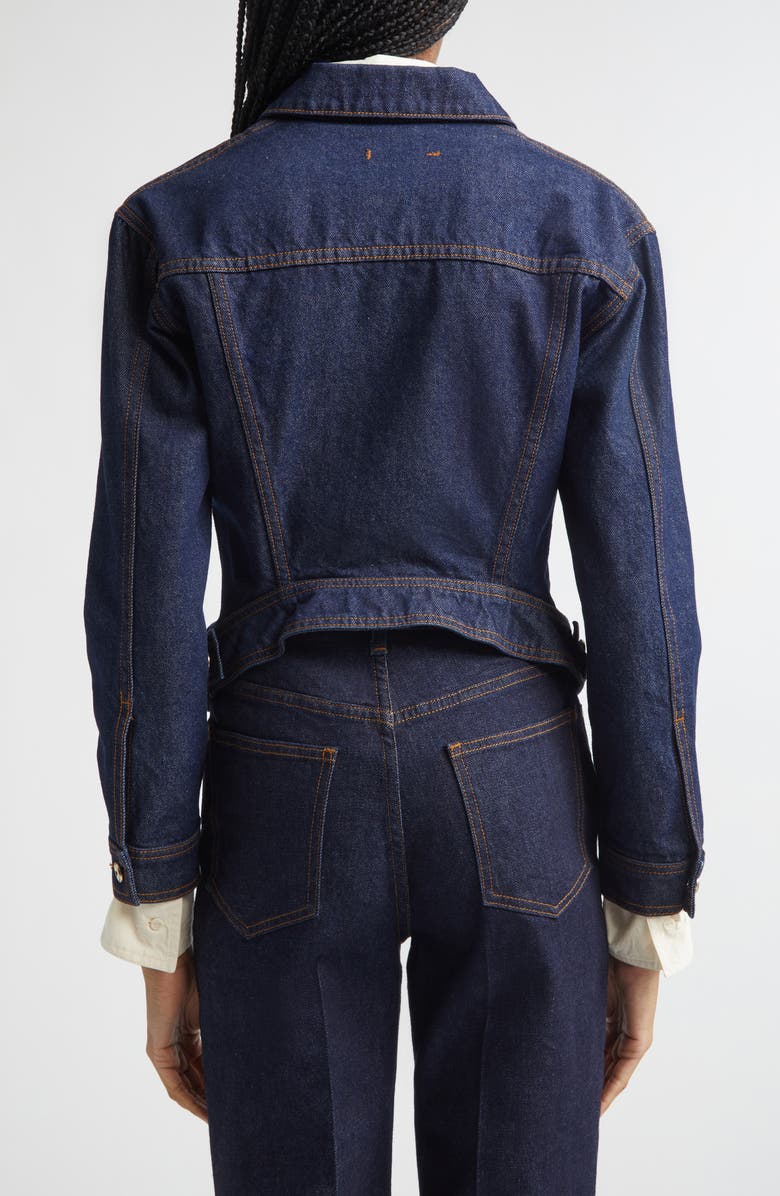 OSSOU Hitch Denim Trucker Jacket, Alternate, color, Sable Wash