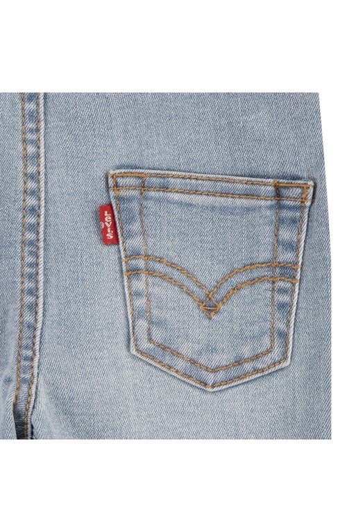 Levi's Denim Shortalls In Grain Of Salt