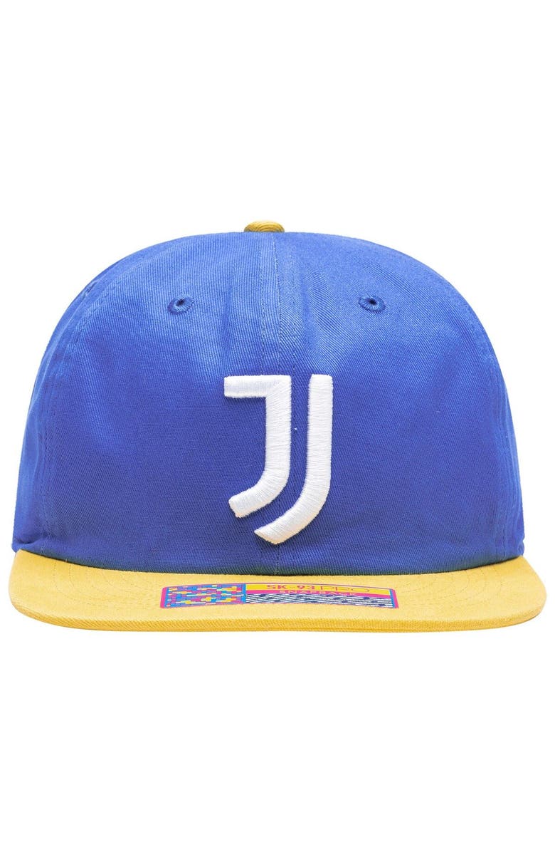 FAN INK Men's Blue Juventus Swingman Snapback Hat, Alternate, color,
