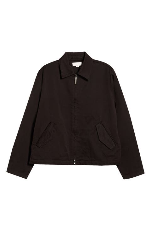 Washed Cotton Utility Jacket