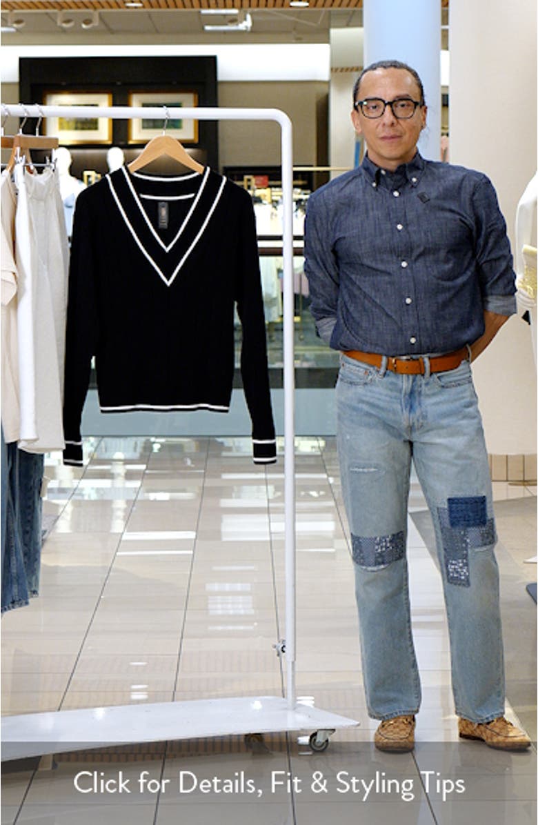 Varsity Rib Sweater, sales video thumbnail