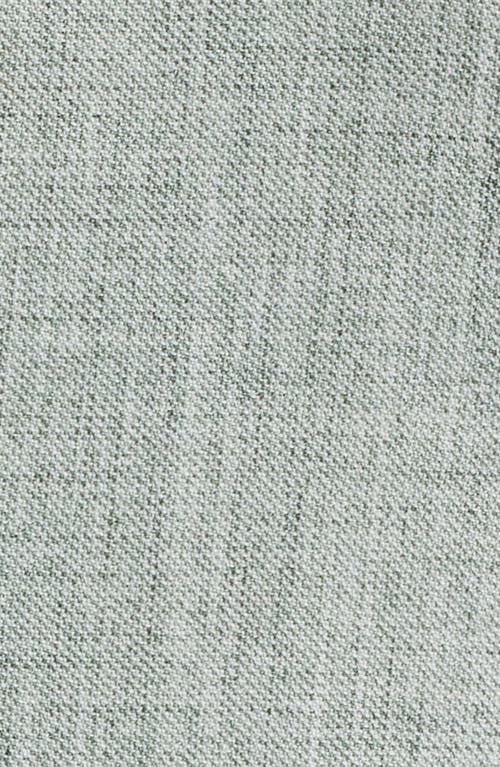Tahari Asl Melangé Stretch Crepe Blazer In Eucalyptus