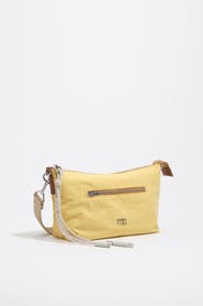 Bimba y Lola Small Banana Nylon Trapecio Bag