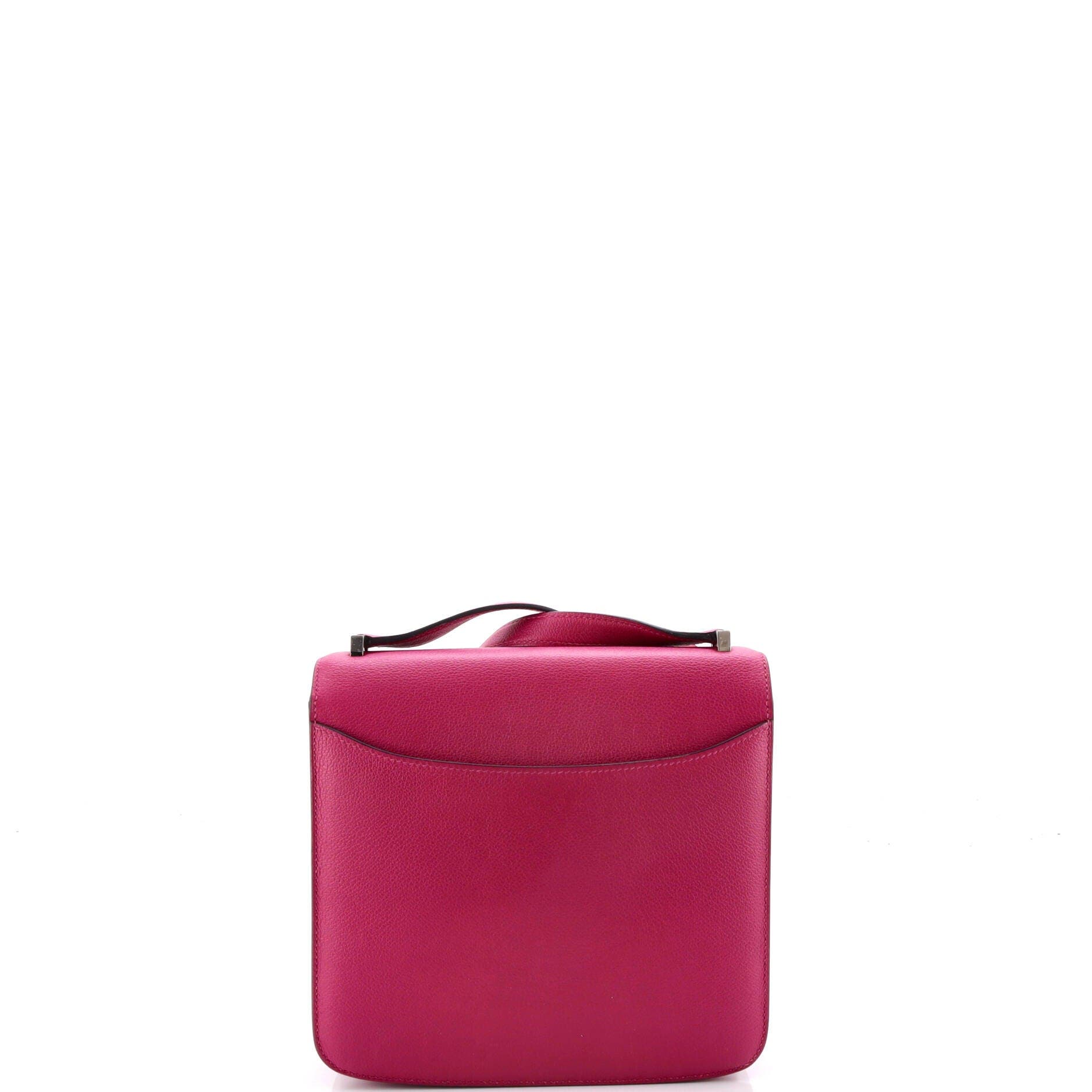 Pre-Owned Hermes 2002 Shoulder Bag Evercolor 20, Alternate, color, Rose Pourpre