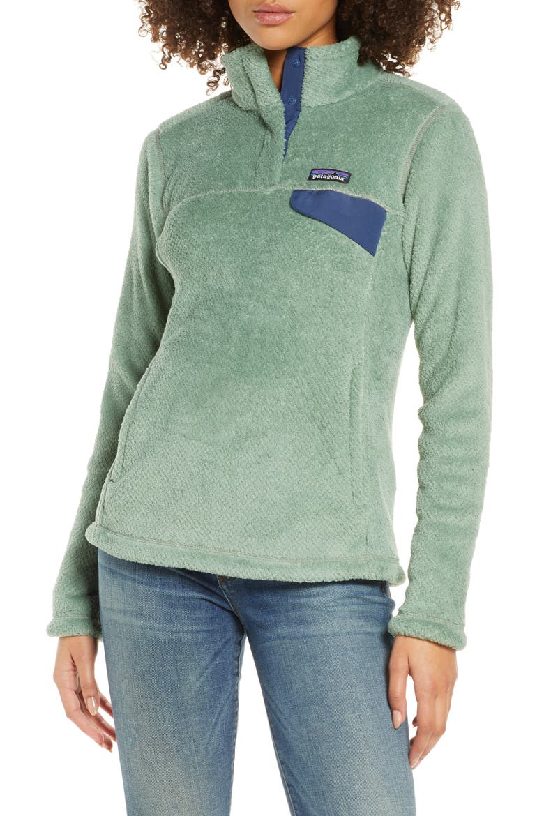 Re-Tool Snap-T® Fleece Pullover, Main, color, ELLWOOD GRN - GYPSUM GRN X-DYE