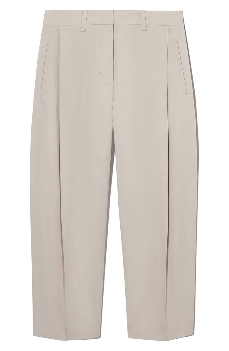 COS Regular Fit Barrel Leg Chinos, Alternate, color,
