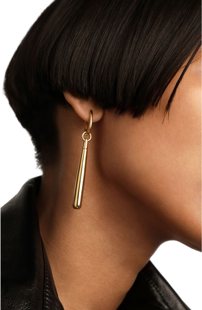 PDPAOLA Supreme Jupiter Single Hoop, Alternate, color, Gold