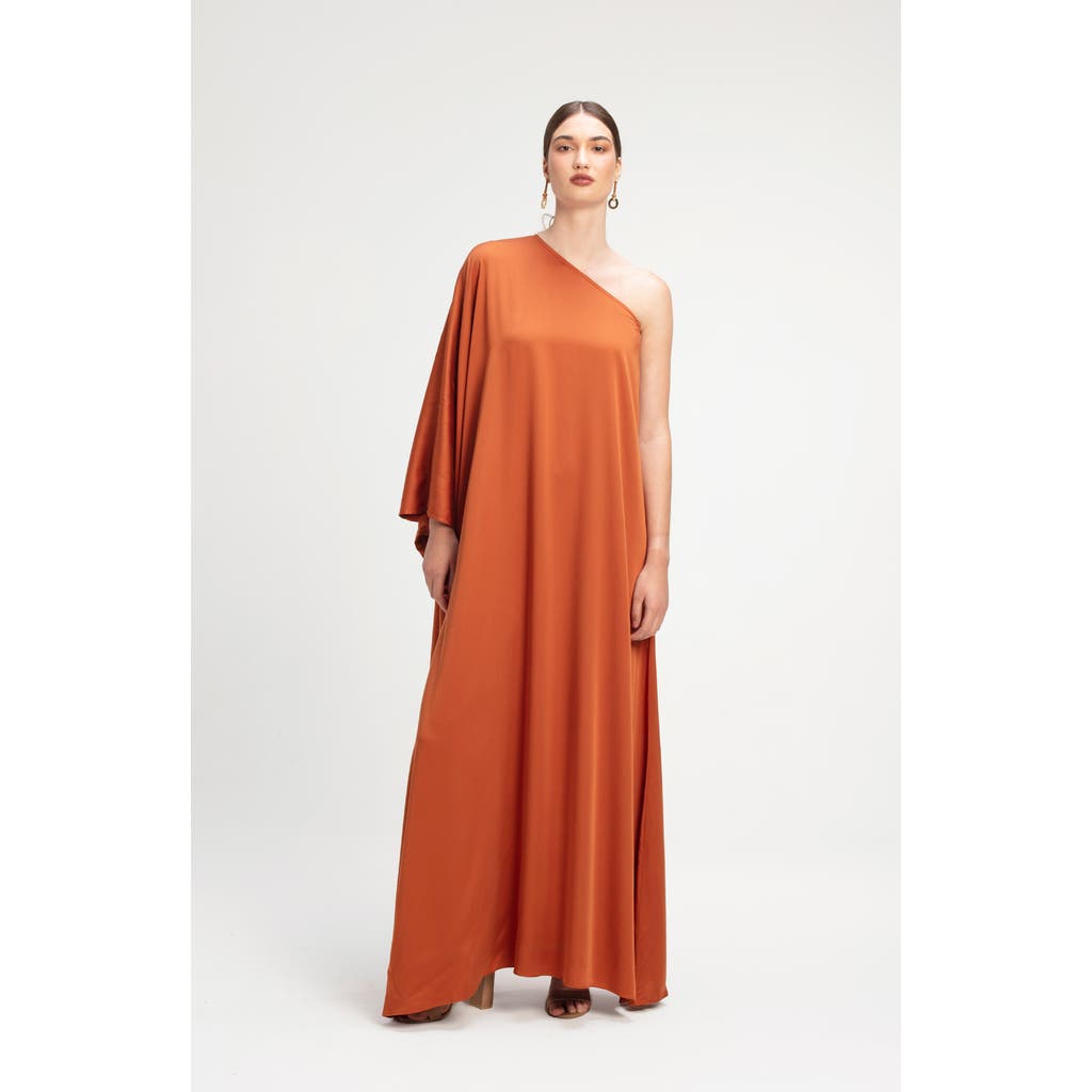 Diarrablu Satu Dress In Solid Rust