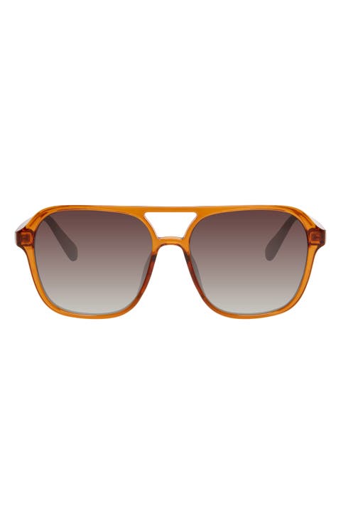 56mm Navigator Sunglasses