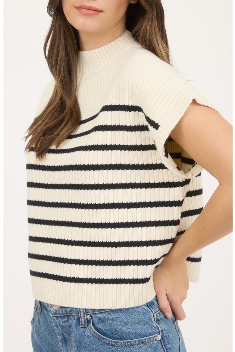 Mock Neck Pullover Sweater, Alternate, color, IVORY
