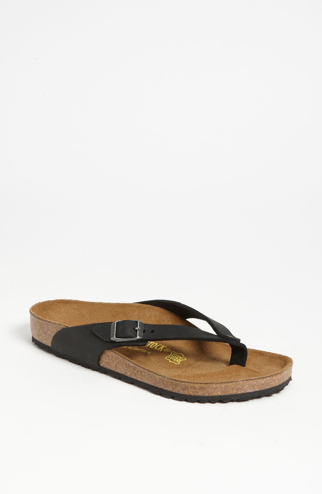 Birkenstock 'Adria' Oiled Leather Sandal, Main, color, 