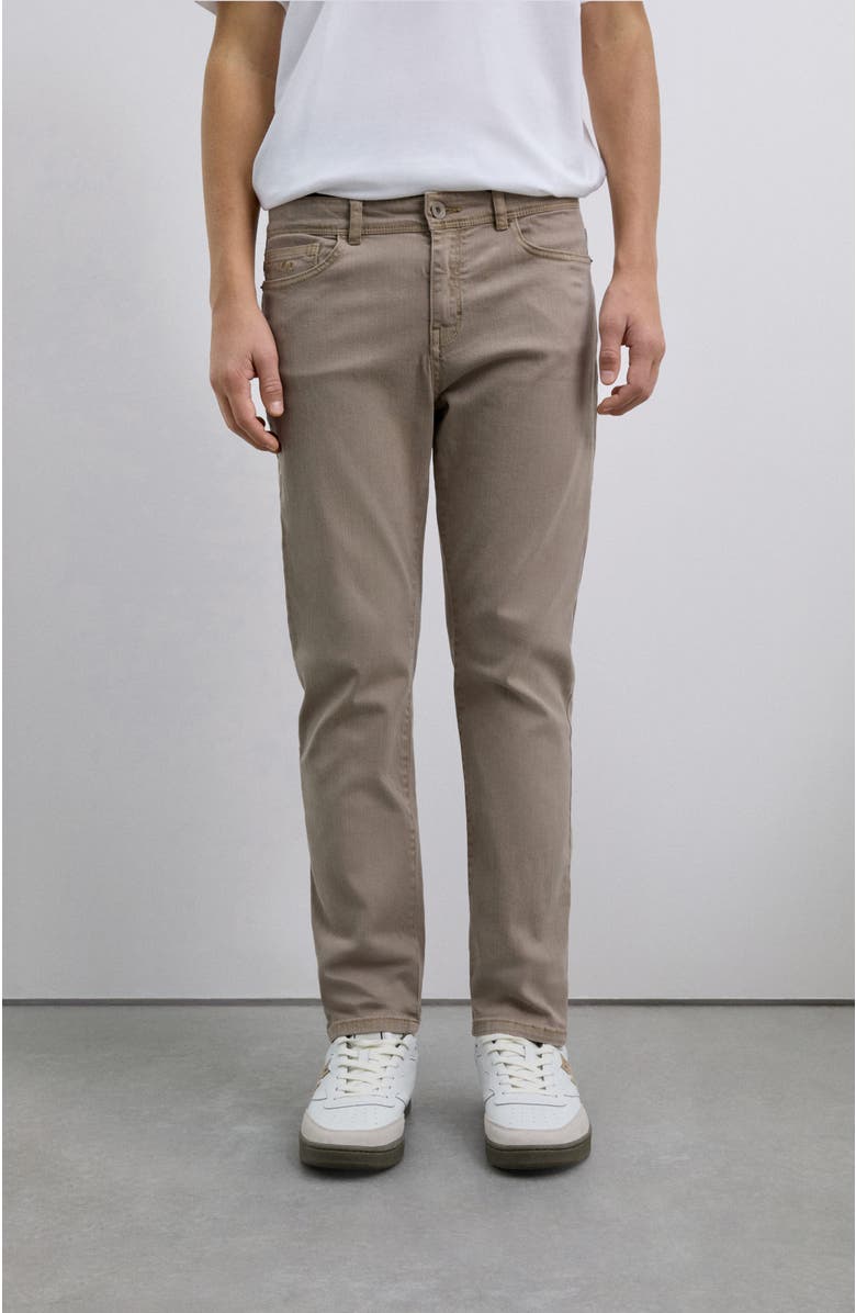 Scalpers Five Pockets Pants Kids, Alternate, color, Taupe