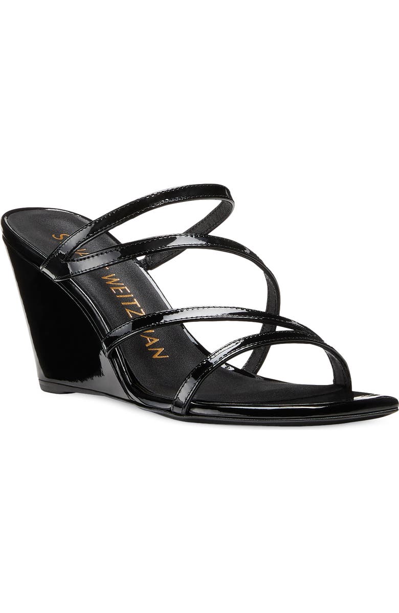 Stuart Weitzman Strapeze 85 Wedge Sandal, Main, color,