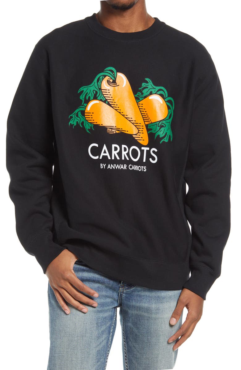 CARROTS BY ANWAR CARROTS Graphic Sweatshirt, Main, color,