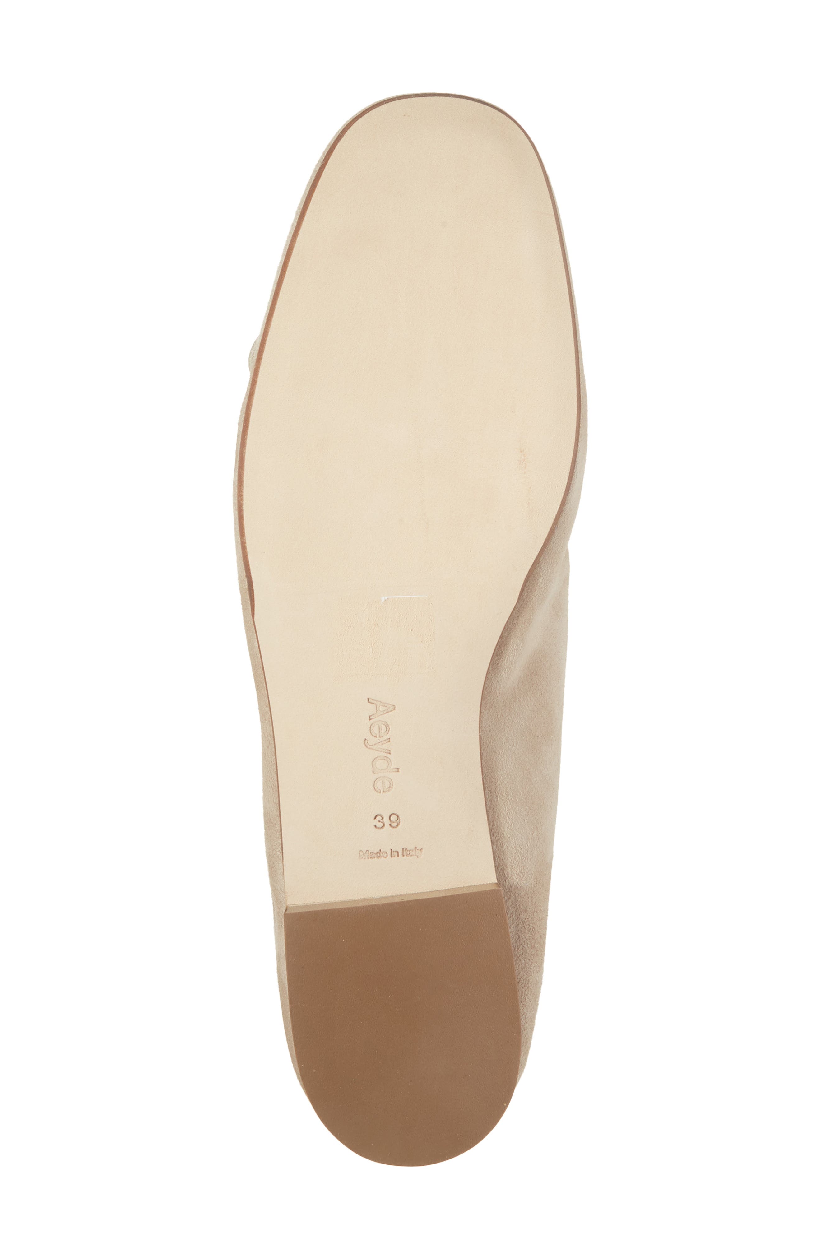 aeyde Tiby Ballet Flat, Alternate, color, Sand