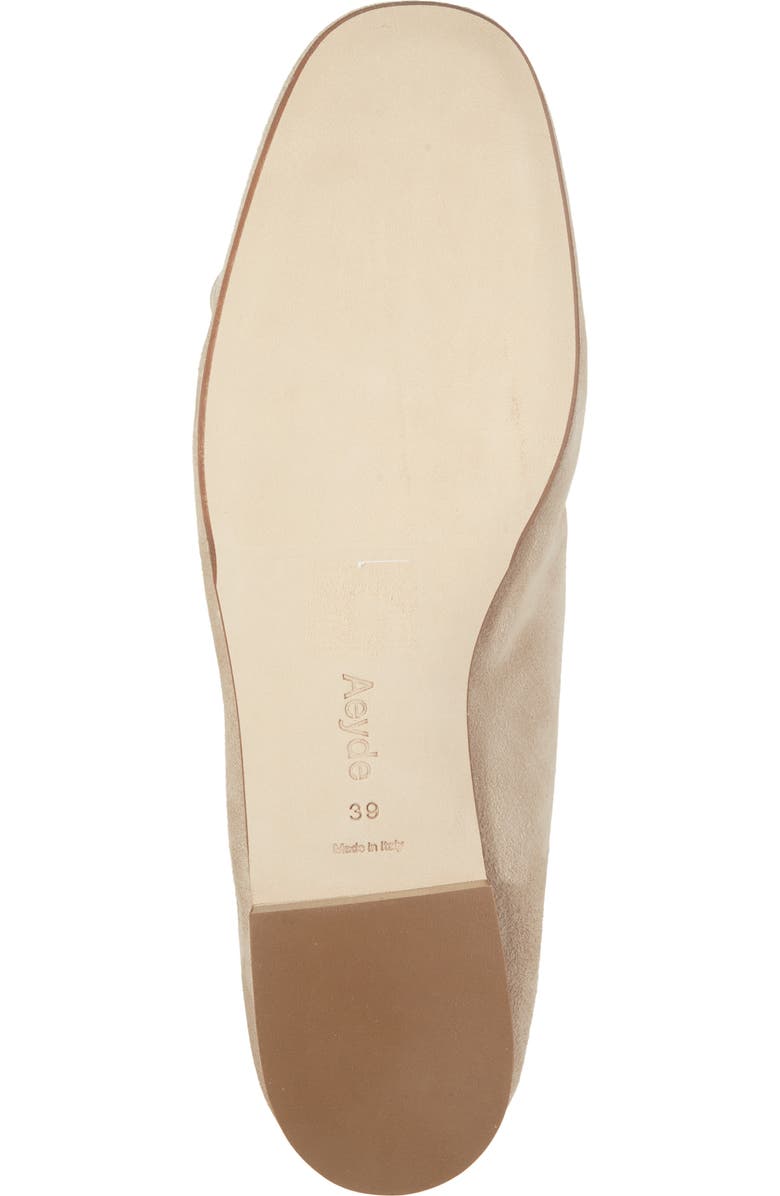 aeyde Tiby Ballet Flat, Alternate, color, Sand