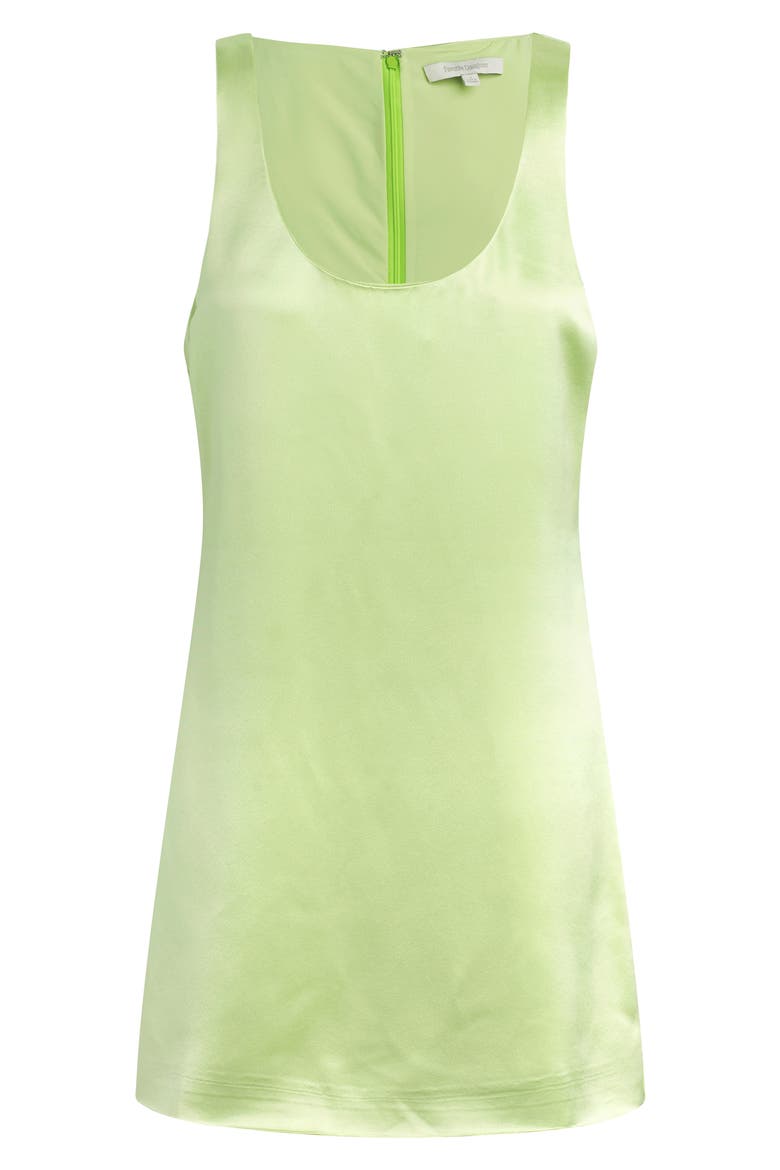 The Getting Ready Sleeveless Satin Minidress, Alternate, color, GREEN TEA