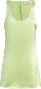 Favorite Daughter The Getting Ready Sleeveless Satin Minidress