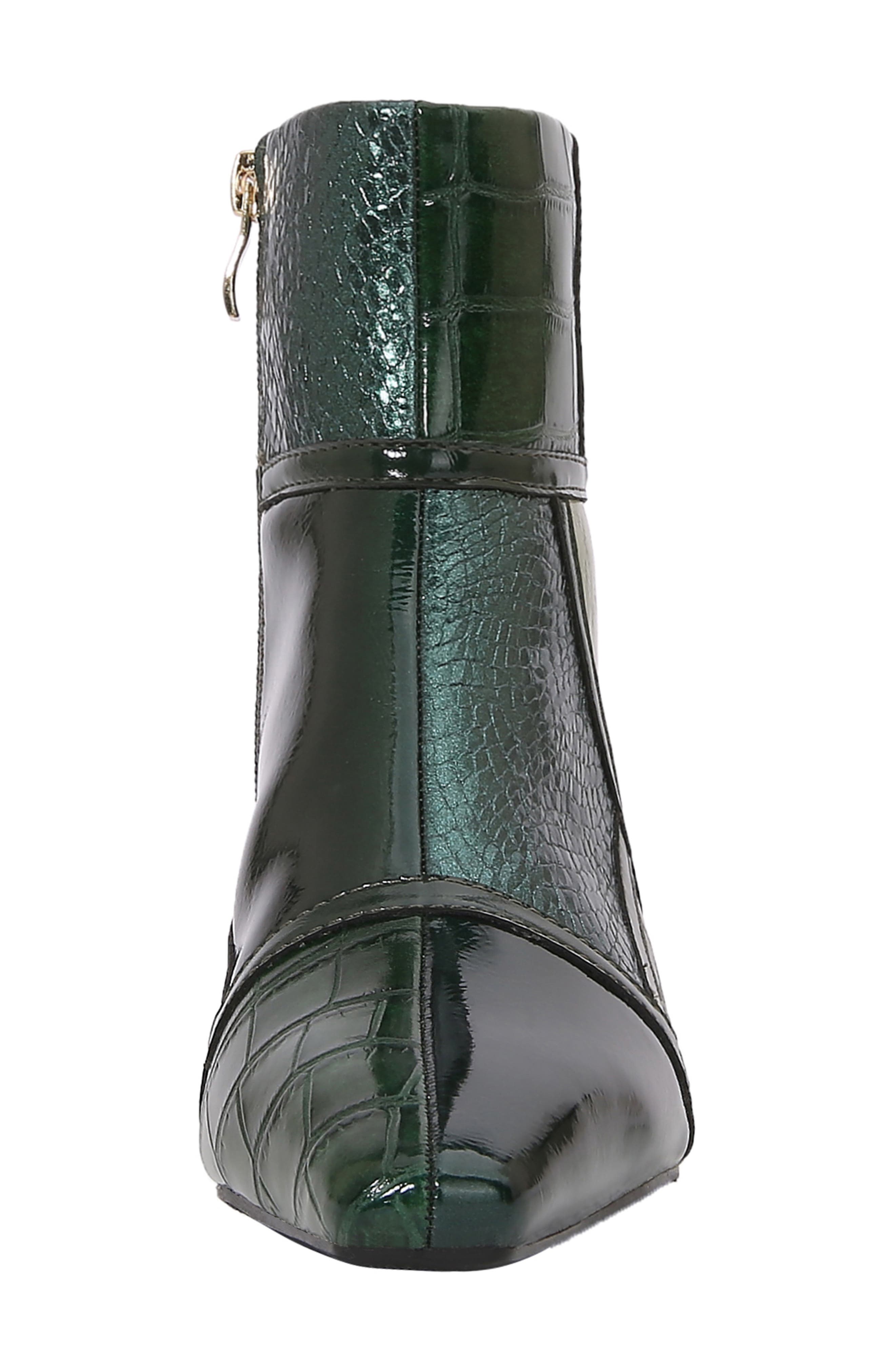 Dakota Faux Leather Bootie, Alternate, color, GREEN MULTI