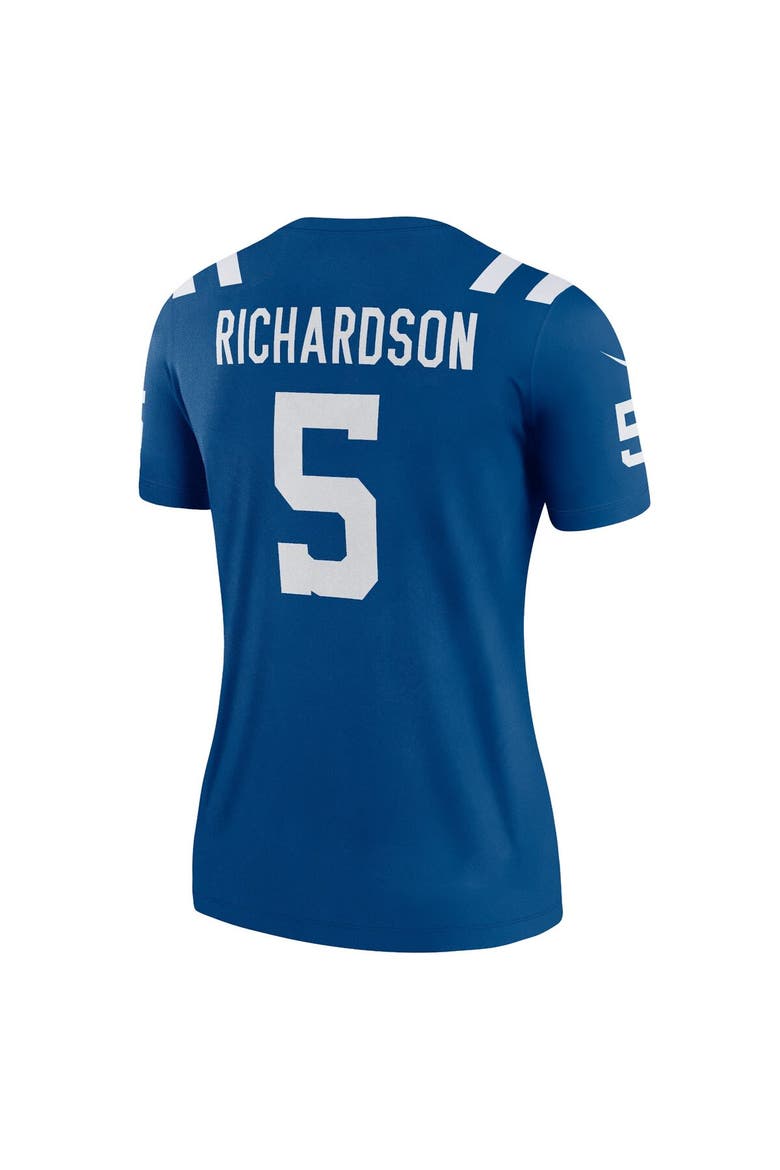 Women's Nike Anthony Richardson  Royal Indianapolis Colts Legend Player Performance Top, Alternate, color, Royal