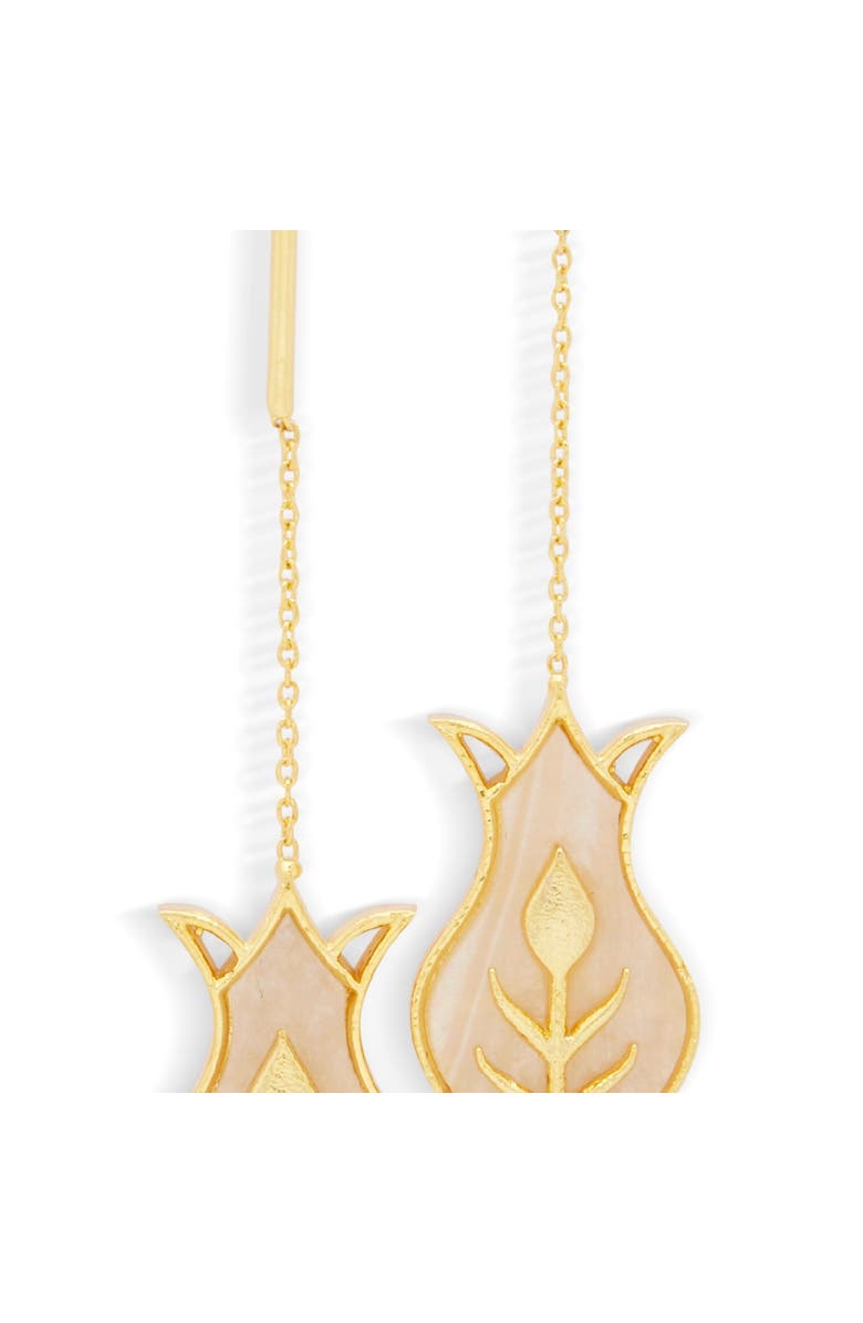Dhwani Bansal Amphora Earrings, Alternate, color, Gold Plated