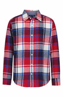 Kids' Long Sleeve Flannel Shirt