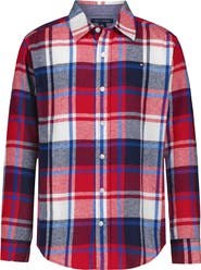 Tommy Hilfiger Kids' Long Sleeve Flannel Shirt