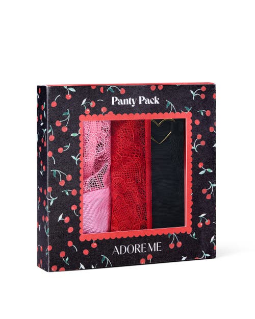 ADORE ME ADORE ME SEXY G-STRING PANTIES PACK OF 3 