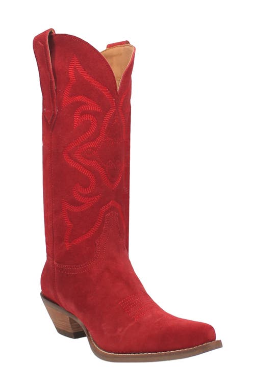 Dingo Out West Cowboy Boot in Red 