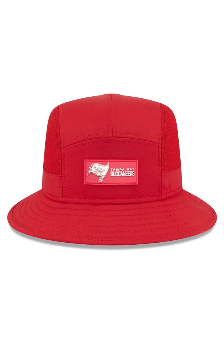 New Era Men's New Era Red Tampa Bay Buccaneers 2025 Sideline  Bucket Hat, Alternate, color, Red