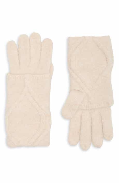 Cable Foldover Gloves