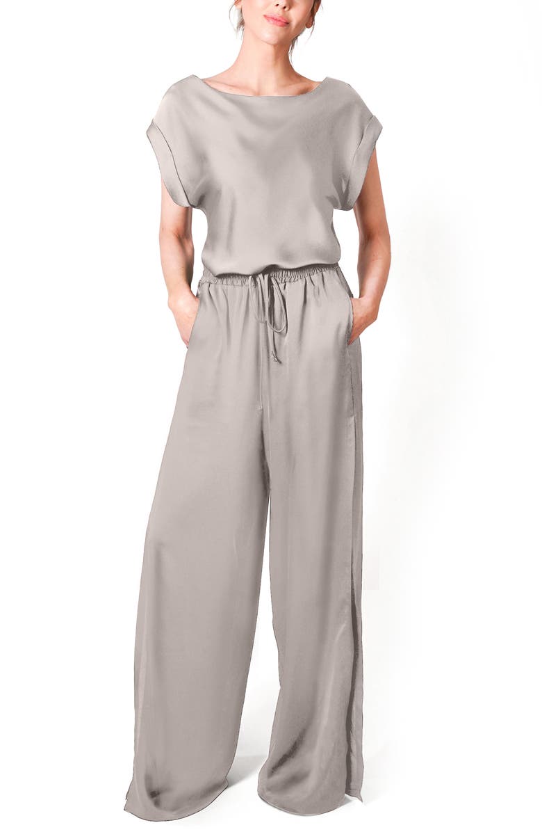 Lightcodes LIGHT CODES Wide Leg Pants, Alternate, color, 