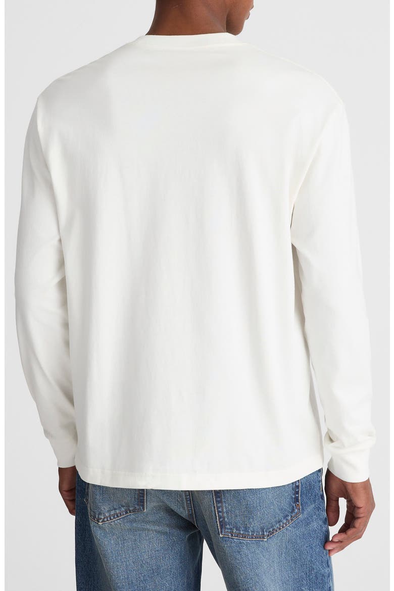The Vintage Long Sleeve Pocket T-Shirt, Alternate, color, SOFT WHITE