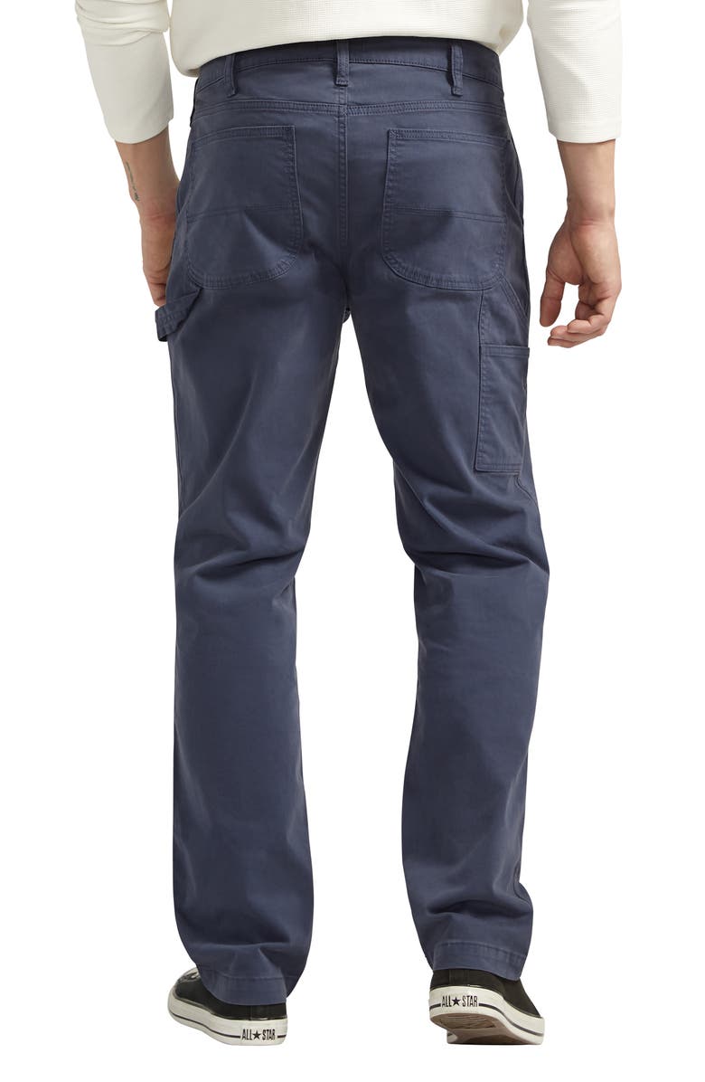 Silver Jeans Co. Relaxed Fit Twill Painter Pants, Alternate, color, Ink Blue