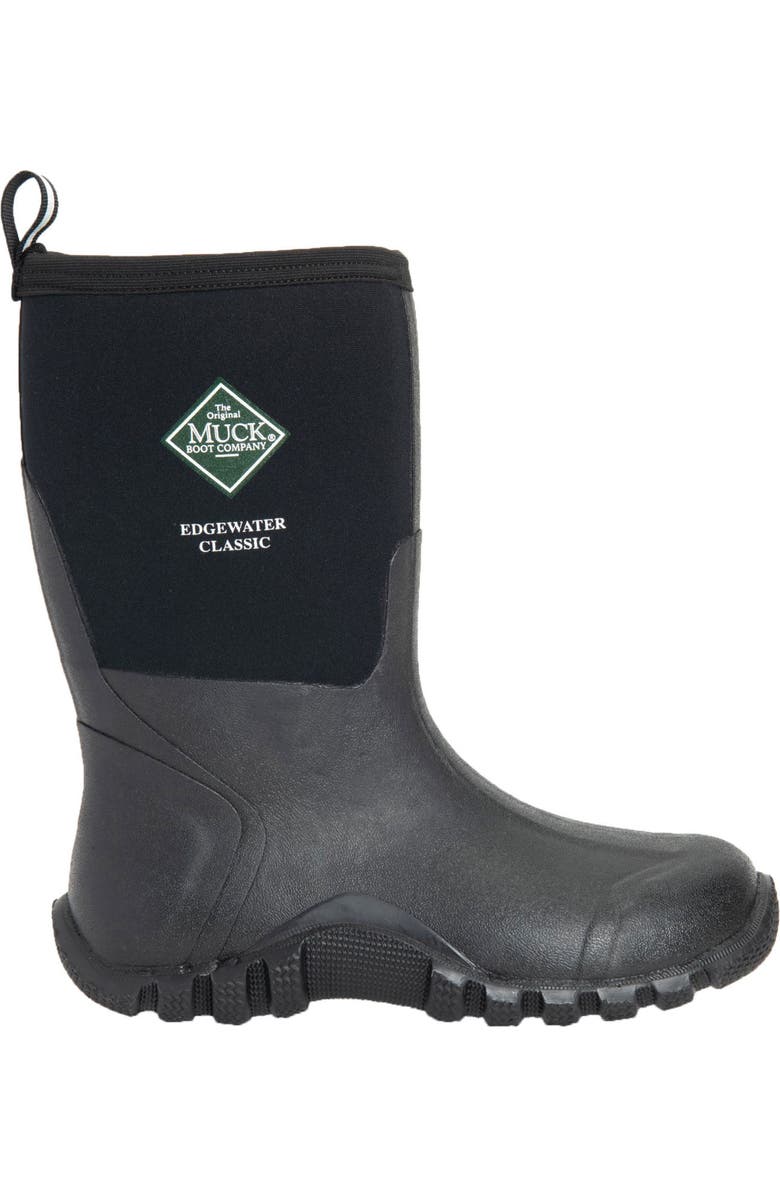 MUCK Men's Edgewater Classic Mid Boot, Main, color, Black