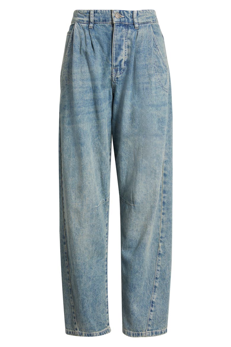 Heartland High Waist Baggy Jeans, Alternate, color, CREEKSTONE