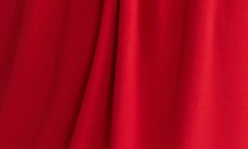 Kasper Box Pleat Top In Red