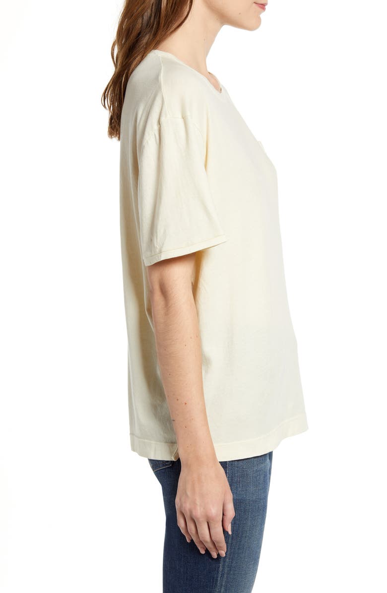Alex Mill Laundered Cotton Pocket Tee, Alternate, color, 