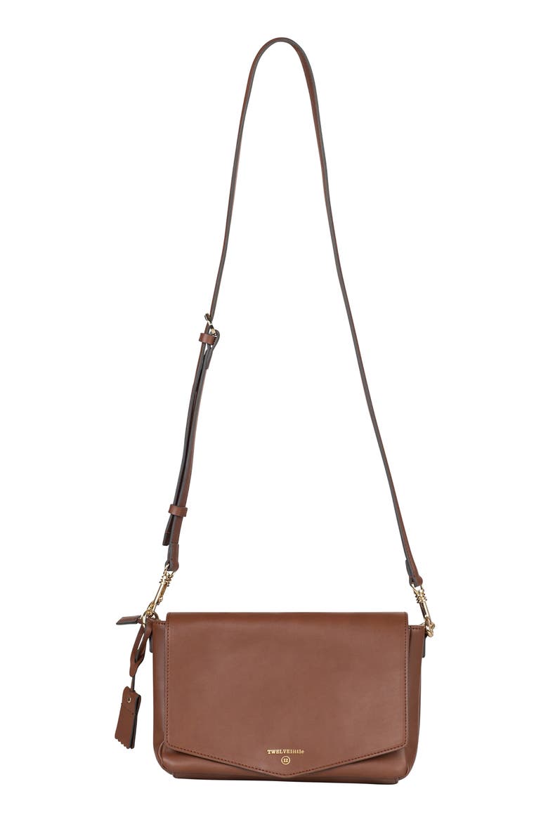 Peekaboo Crossbody Diaper Bag, Main, color, TOFFEE