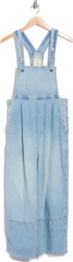 Free People Rambler Denim Overalls