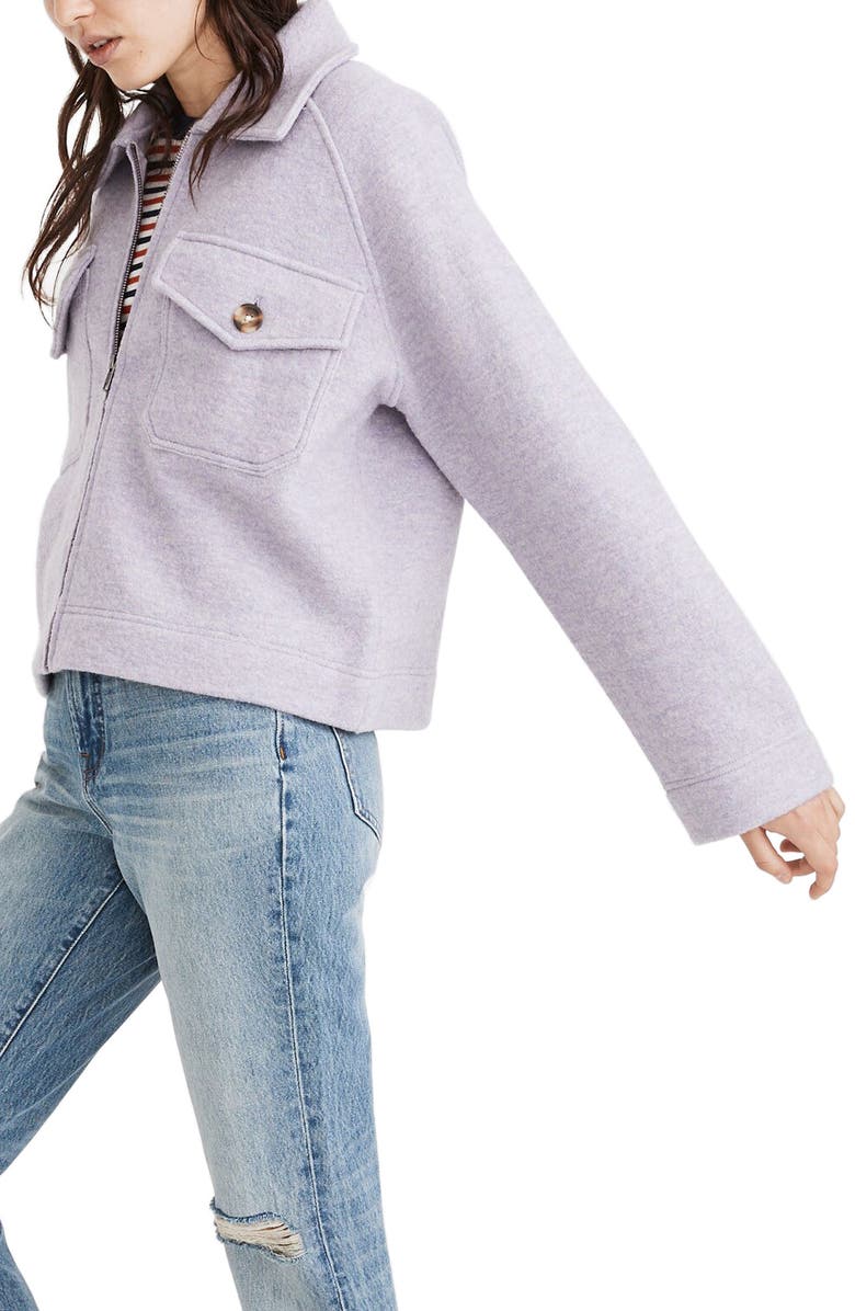 Madewell Johnsville Merino Wool Sweater Jacket, Alternate, color, 